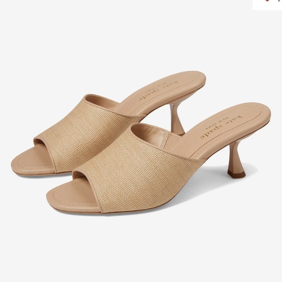Kate Spade New York® Malibu Heeled Sandals Size B in Beach Sand
